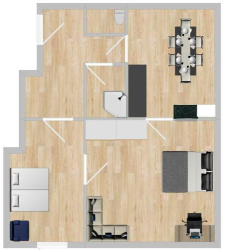 2 Bed Rooms I 82 M2 I Comfy I 160 Mbit Wifi Vienna Luaran gambar